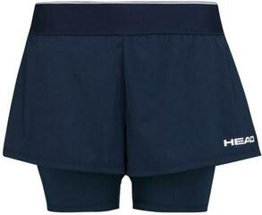 Tenisové šortky Head Dynamic Shorts Women Dark Blue XL Tenisové šortky