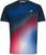 T-shirt de ténis Head Topspin T-Shirt Men Dark Blue/Print M T-shirt de ténis