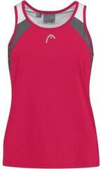 Tenisové tričko Head Club Jacob 22 Tank Top Women Magenta XS Tenisové tričko