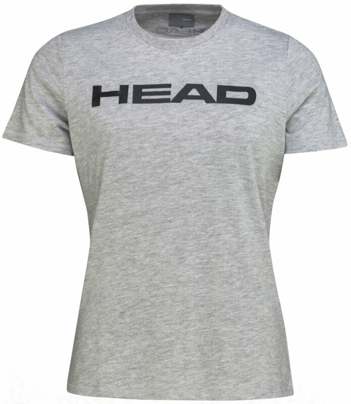 Maglietta da tennis Head Club Lucy T-Shirt Women Grey Melange XS Maglietta da tennis