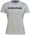 Maglietta da tennis Head Club Lucy T-Shirt Women Grey Melange L Maglietta da tennis