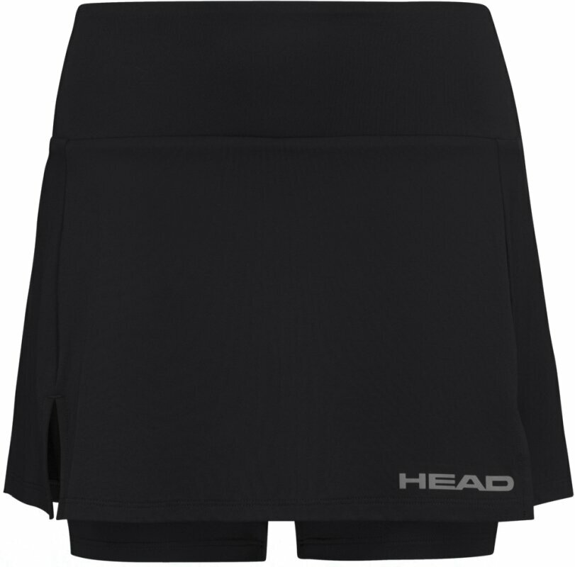 Tenisová sukně Head Club Basic Skirt Women Black L Tenisová sukně
