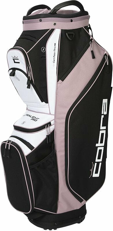 Saco de golfe Cobra Golf Ultralight Pro Cart Bag Elderberry/Black Saco de golfe
