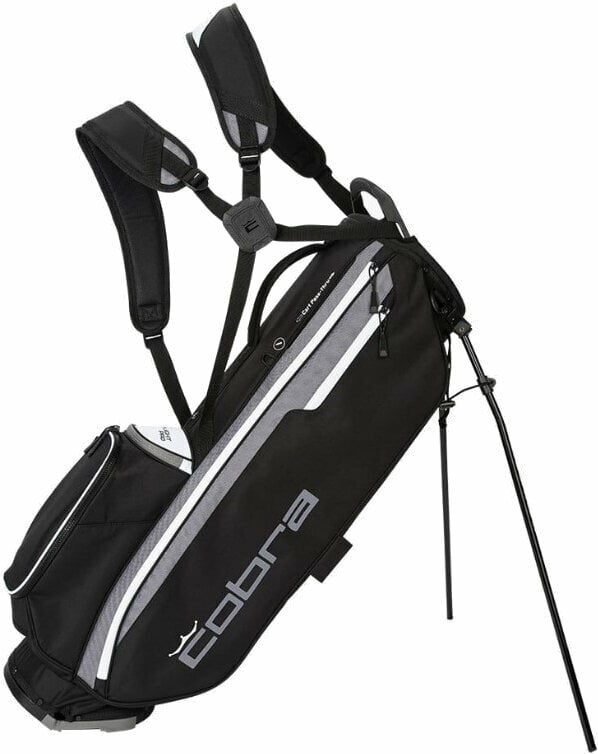 Geanta pentru golf Cobra Golf Ultralight Pro Stand Bag Black/White Geanta pentru golf