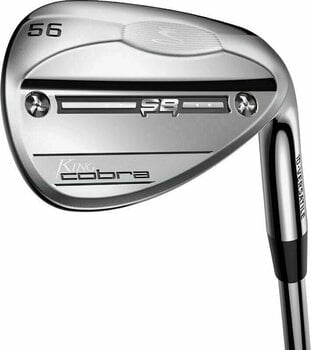 Golfová hole - wedge Cobra Golf King Cobra SB Silver Versatile Wedge Right Hand Steel Stiff 56 - 1