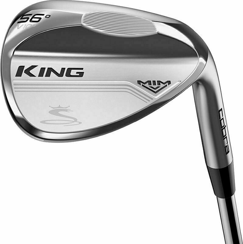 Kij golfowy - wedge Cobra Golf King Mim Silver Versatile Wedge Left Hand Steel Stiff 52
