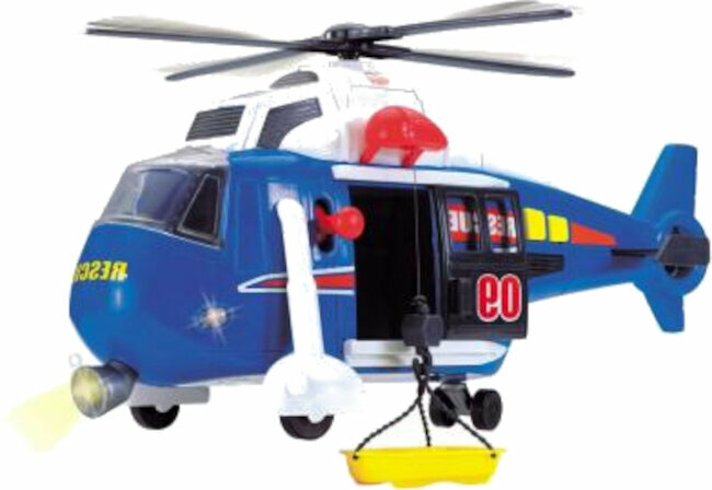 Beste Dickie-Spielzeug Action Rettungshubschrauber Helikopter mit Freilauf NEU 