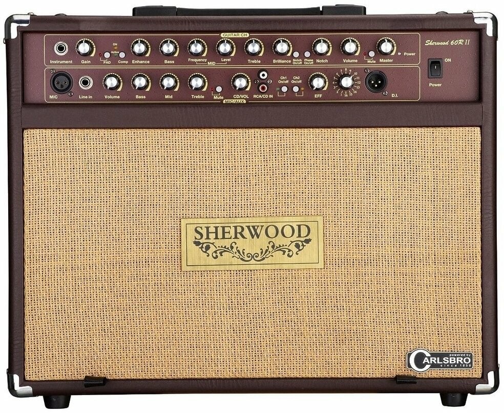 Amplificador combo para guitarra eletroacústica Carlsbro Sherwood 60