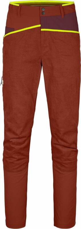 Spodnie outdoorowe Ortovox Casale Pants M Clay Orange M Spodnie outdoorowe