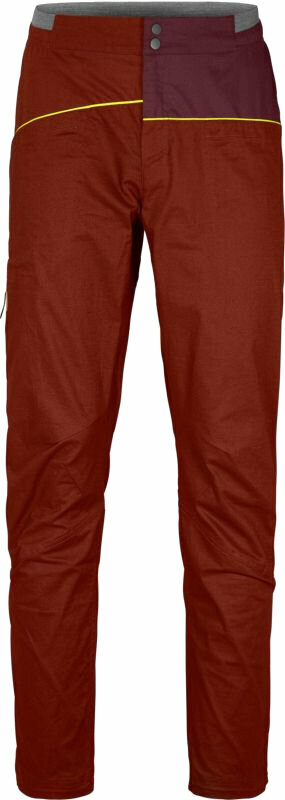 Outdoorové nohavice Ortovox Valbon Pants M Clay Orange M Outdoorové nohavice