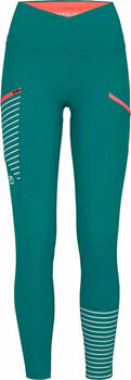 Friluftsbyxor Ortovox Mandrea Tights W Pacific Green S Friluftsbyxor - 1