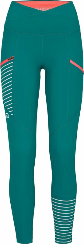 Spodnie outdoorowe Ortovox Mandrea Tights W Pacific Green L Spodnie outdoorowe