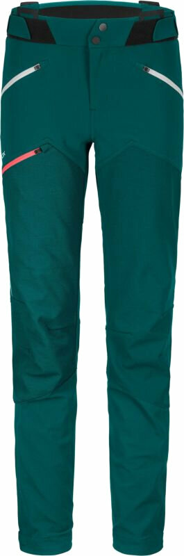 Ulkoiluhousut Ortovox Westalpen Softshell Pants W Pacific Green M Ulkoiluhousut