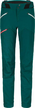 Ulkoiluhousut Ortovox Westalpen Softshell Pants W Pacific Green M Ulkoiluhousut - 1