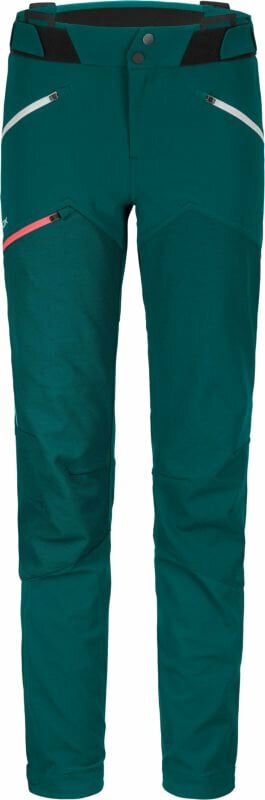 Outdoorové nohavice Ortovox Westalpen Softshell Pants W Pacific Green L Outdoorové nohavice
