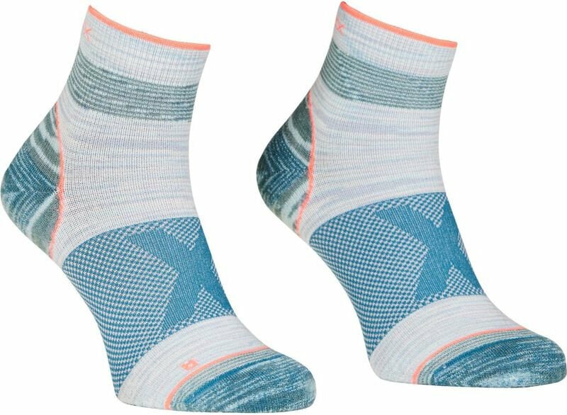Calze Outdoor Ortovox Alpinist Quarter Socks W Ice Waterfall 39-41 Calze Outdoor
