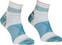 Calze Outdoor Ortovox Alpinist Quarter Socks W Ice Waterfall 42-44 Calze Outdoor
