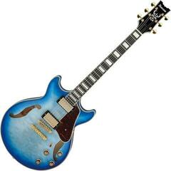 Poolakustiline kitarr Ibanez AM93QM-JBB Jet Blue Burst Poolakustiline kitarr