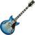 Semi-akoestische gitaar Ibanez AM93QM-JBB Jet Blue Burst