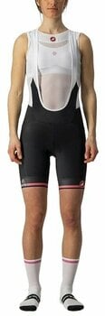Biciklističke hlače i kratke hlače Castelli Giro Velocissima Bibshort Nero/Rosa Giro S Biciklističke hlače i kratke hlače - 1