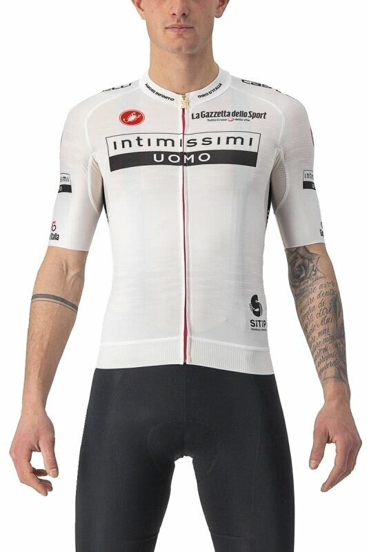 Облекло Castelli Giro105 Race Jersey Bianco XL
