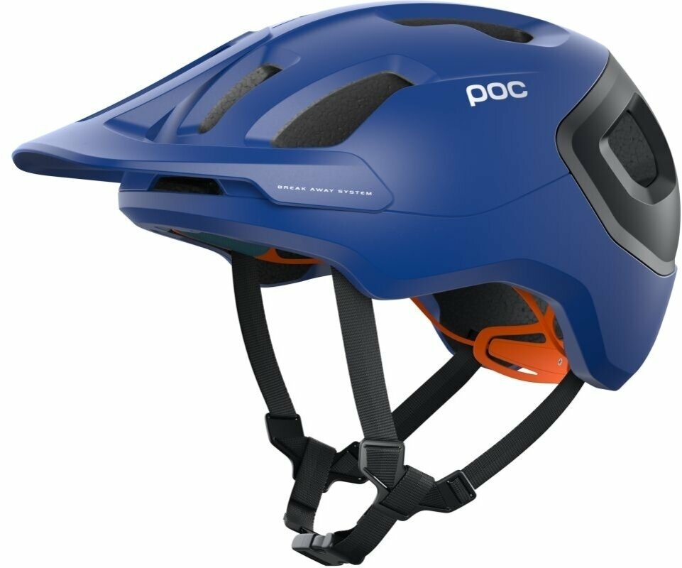 Casque de vélo POC Axion SPIN Natrium Blue Matt 55-58 Casque de vélo