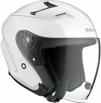 Helmet Sena Outstar S Glossy White M Helmet - 1