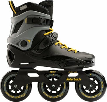 Roller Skates Rollerblade RB 110 Black/Saffron Yellow 40,5 Roller Skates - 1