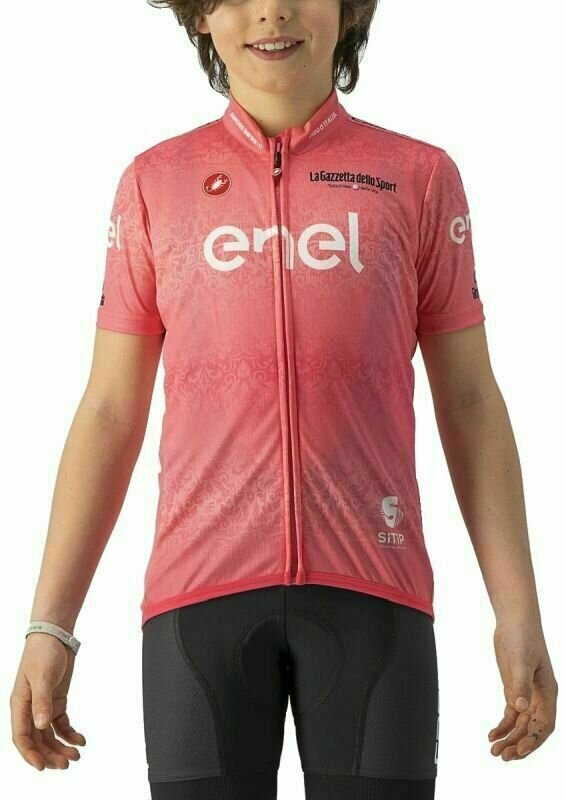 Облекло Castelli Giro105 Kid Jersey Rosa Giro 6Y