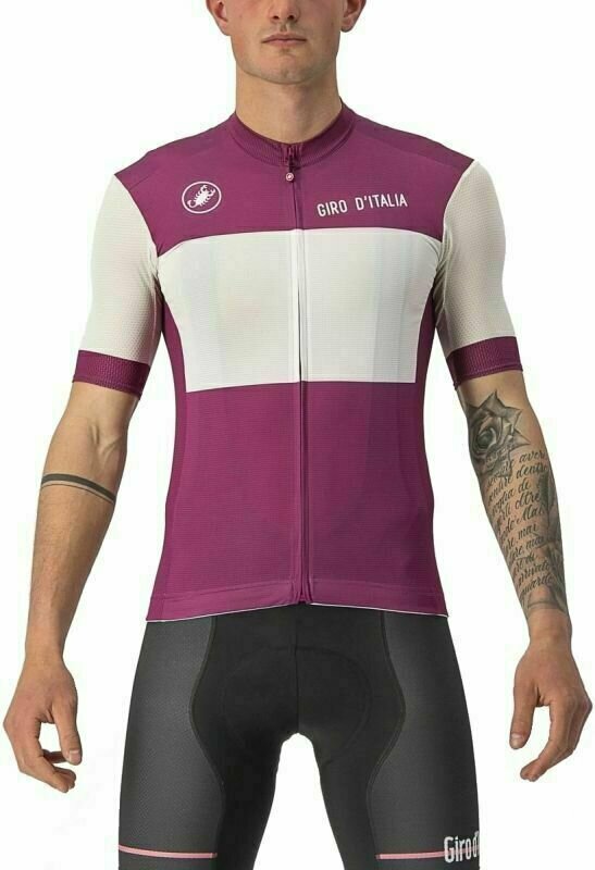 Облекло Castelli Fuori Giro Jersey Ciclamino M