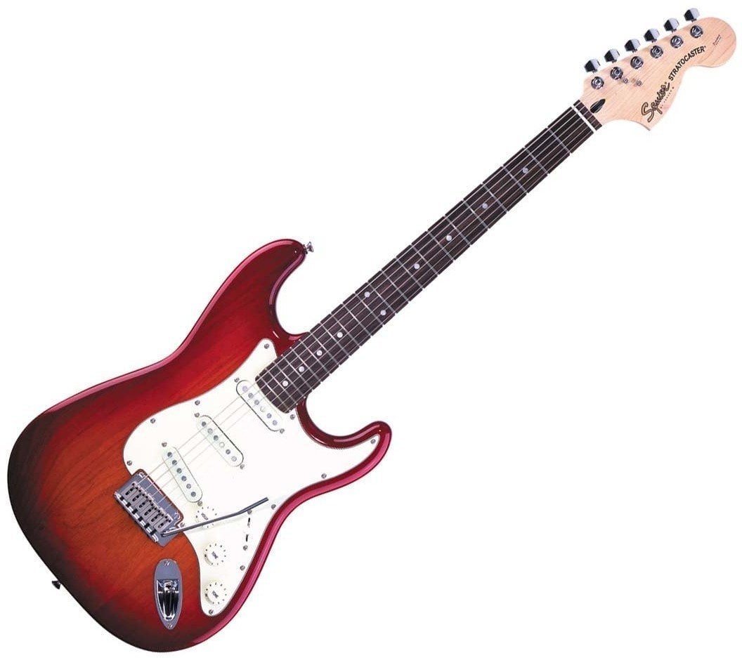 Guitare électrique Fender Squier Standard Stratocaster Special Edition RW Cherry Sunburst