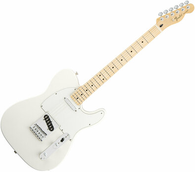 Elektrische gitaar Fender Standard Telecaster MN Arctic White - 1