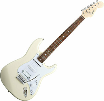 E-Gitarre Fender Squier Bullet Stratocaster Tremolo HSS RW Arctic White - 1