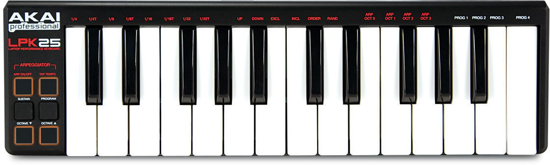 MIDI toetsenbord Akai LPK 25