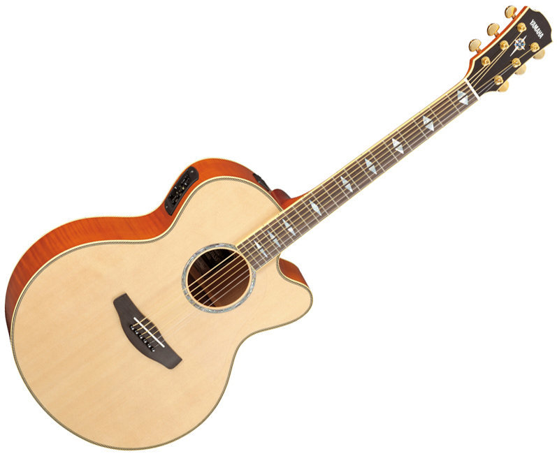 Elektroakustická kytara Jumbo Yamaha CPX 1000 NT Natural