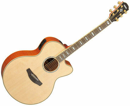 Guitare Jumbo acoustique-électrique Yamaha CPX 1000 NT Natural - 1