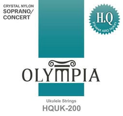 Cuerdas para ukelele soprano Olympia HQUK-200 Cuerdas para ukelele soprano