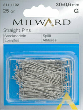 Špendlíky Milward Špendlíky 30 x 0,6 mm - 1