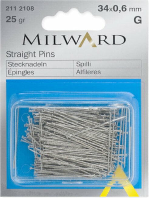 Pins Milward Pins 34 x 0,6 mm