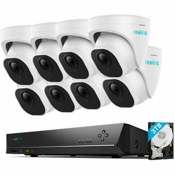 Systèmes de caméras intelligentes Reolink RLK16-820D8-A-3T Blanc Systèmes de caméras intelligentes - 1
