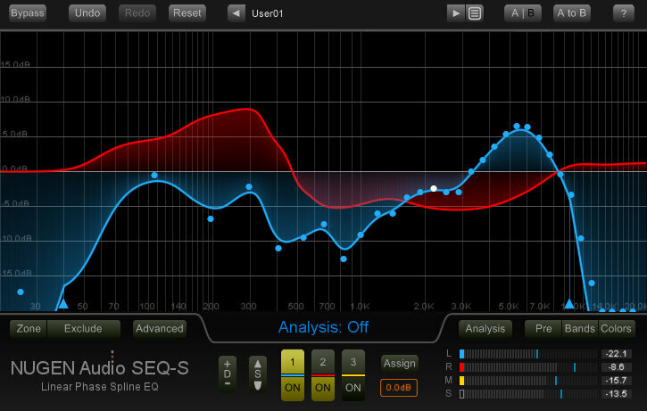 Effect Plug-In Nugen Audio SEQ-ST (Digital product)