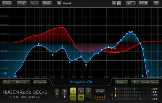 Tonstudio-Software Plug-In Effekt Nugen Audio SEQ-ST (Digitales Produkt) - 1
