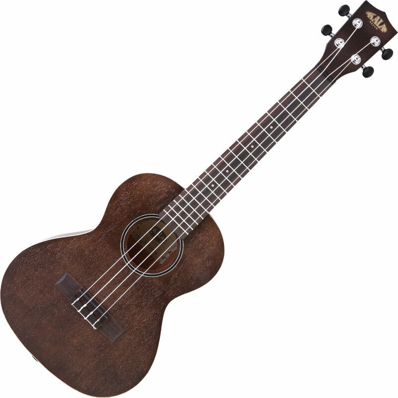 Tenor ukulele Kala KA-TEMBK Black Exotic Mahogany Tenor ukulele Black Satin