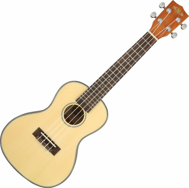 Koncert ukulele Kala KA-SCG Solid Spruce Mahogany Koncert ukulele Natural