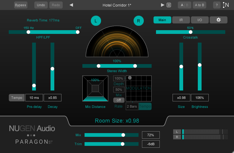 Студио софтуер Plug-In ефект Nugen Audio Paragon ST (Дигитален продукт)