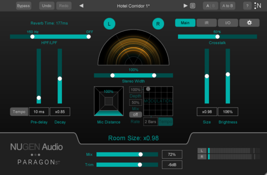 Студио софтуер Plug-In ефект Nugen Audio Paragon ST (Дигитален продукт) - 1