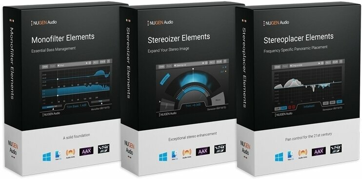 Logiciel de studio Plugins d'effets Nugen Audio Focus Elements (Produit numérique)