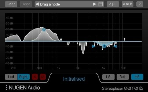 Εφέ FX Plug-In λογισμικού στούντιο Nugen Audio Stereoplacer Elements (Ψηφιακό προϊόν)