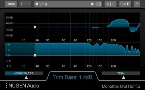 Effect Plug-In Nugen Audio Monofilter Elements (Digital product) - 1