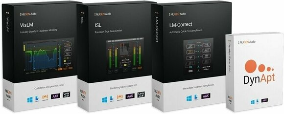 Štúdiový softwarový Plug-In efekt Nugen Audio Loudness Toolkit DSP (Digitálny produkt) - 1
